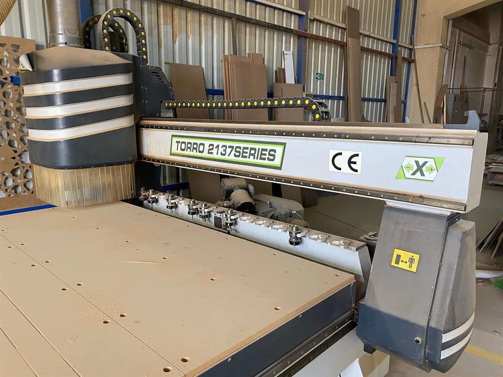 Elfamak Torro 2137 Düz Tabla CNC Router (2017) — 5/13
