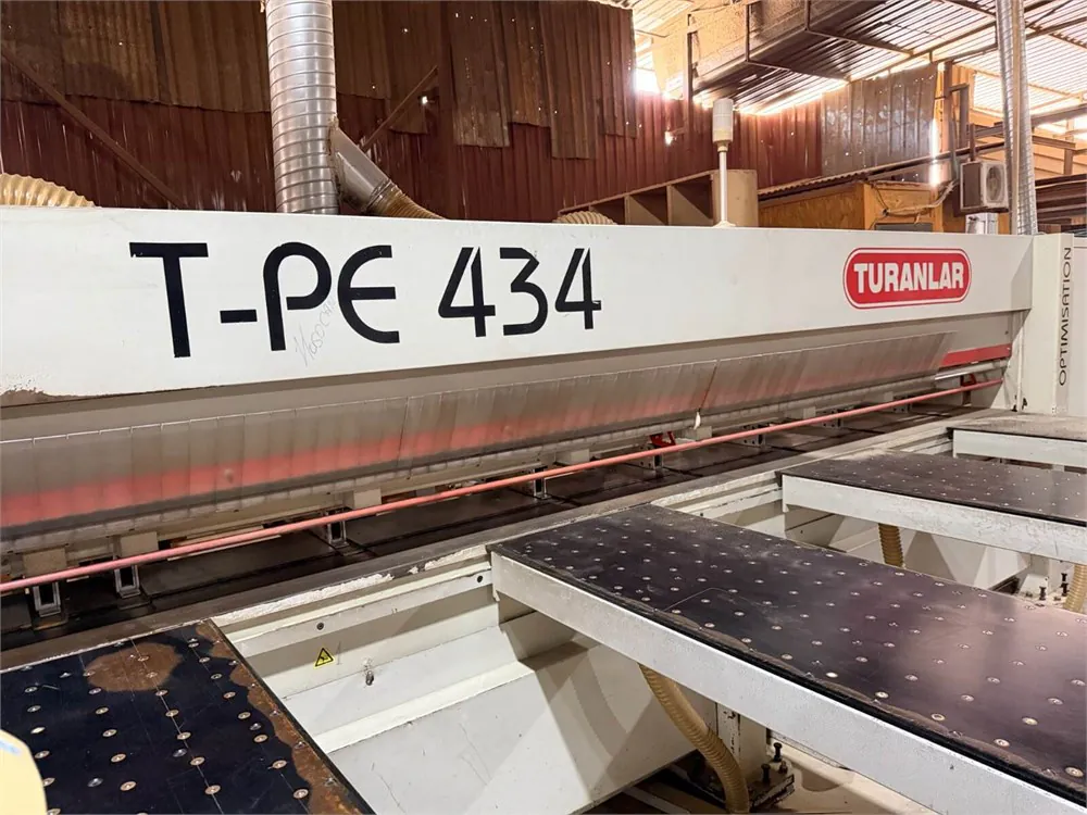 Turanlar T-PE 434 Önden Yüklemeli Panel Ebatlama Makinesi (2016) — 5/7