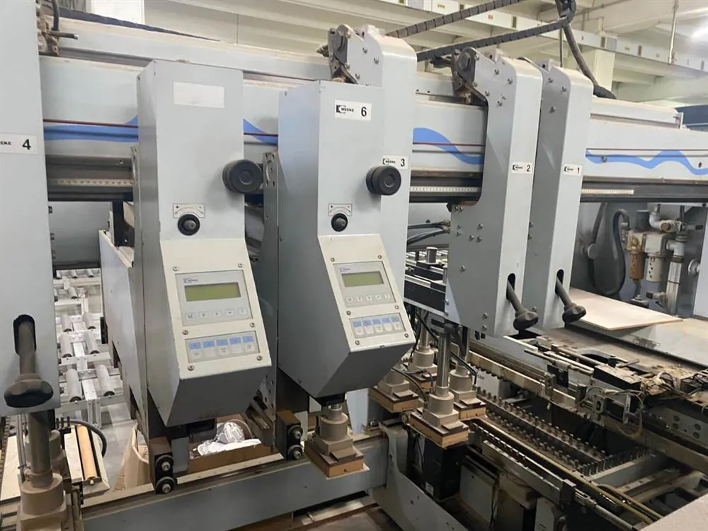 Homag Weeke Optimat Bst 505 CNC Çoklu Delik Makinesi (2012) — 3/8