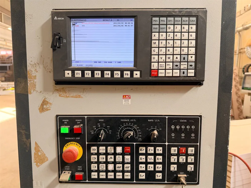Makser Makine Proline 2136 CNC Nesting Makinesi (2019) — 7/9