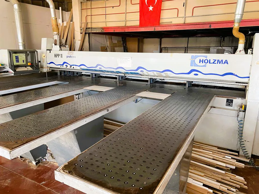 Homag Hpp 11 /43/L Profiline Panel Ebatlama Makinesi (2002) — 5/12
