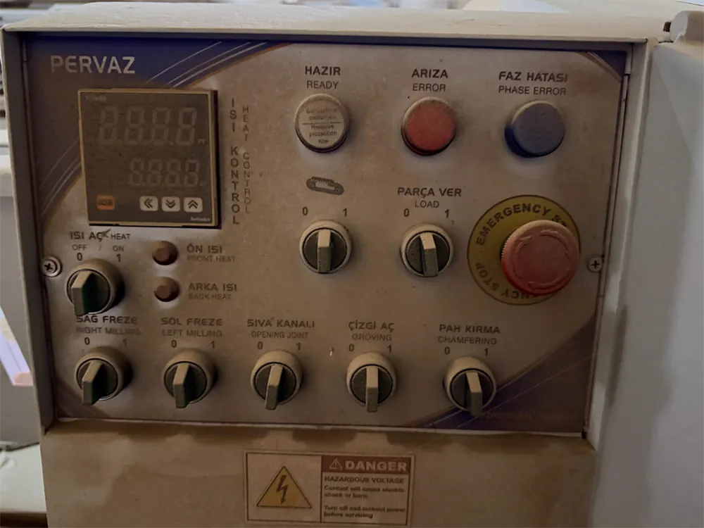 Hizmethim Bombeli Pervaz Yapıştırma Pervaz Yapıştırma Makinesi (2018) — 5/7