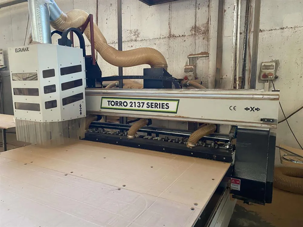 Elfamak Torro 2137 Düz Tabla CNC Router (2020) — 6/13