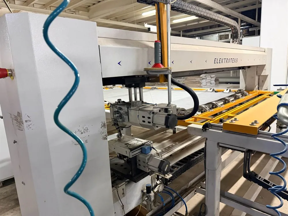 Elektroteks Felis Tek İğneli Çerçeve Tipi Kapitone Makinesi (2018) — 10/14