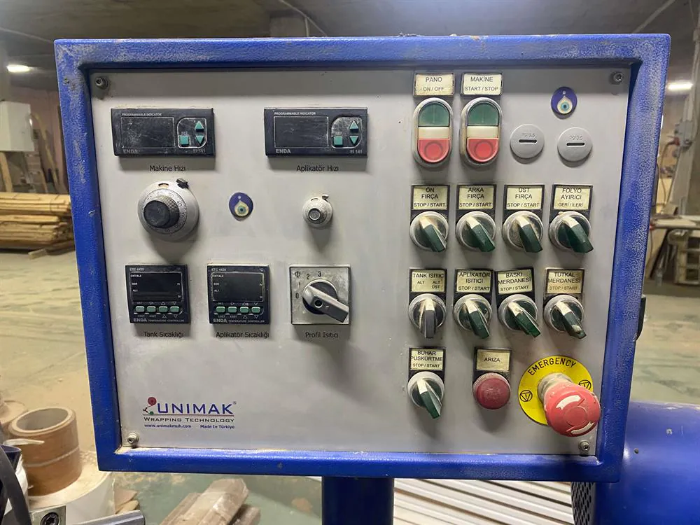 Unimak PW 35 F 5 E Profil Sarma Makinesi (2014) — 4/11