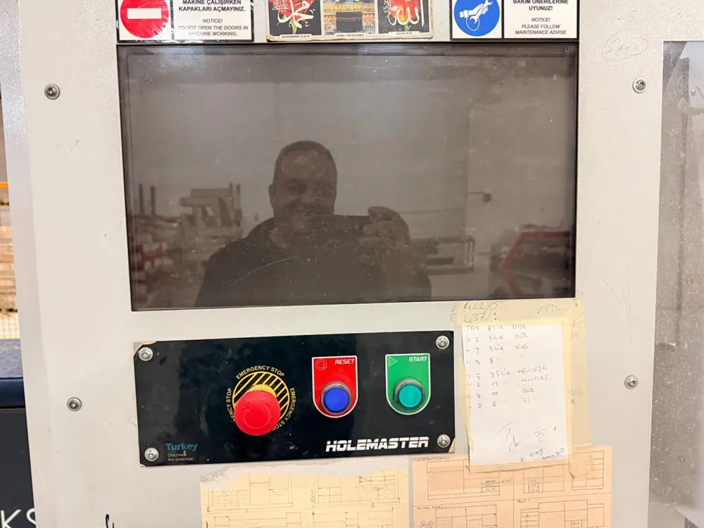Omaksan Makine 4000 Xline CNC Delik Makinesi (2017) — 11/11