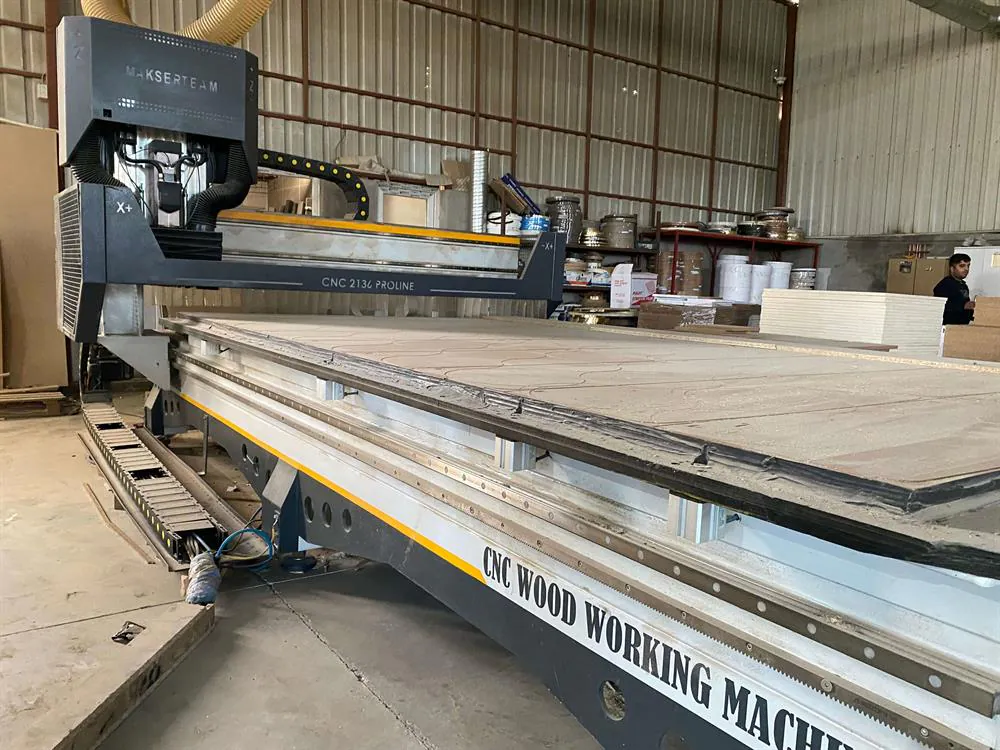 Makser Makine 2136 Proline Düz Tabla CNC Makinesi (2020) — 3/14