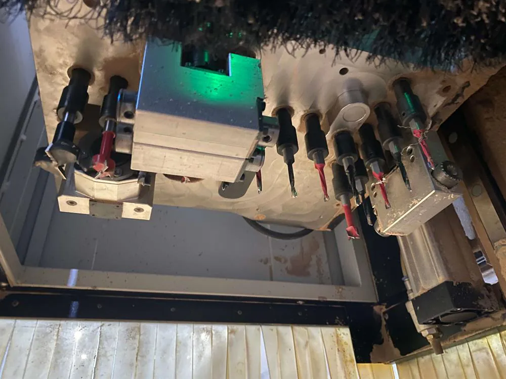 AES Raptor 2142 Düz Tabla CNC Makinesi (2012) — 9/11