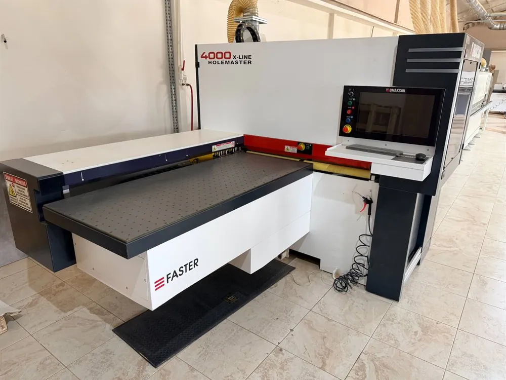 Omaksan 4000 X-Line CNC Delik Makinesi (2024) — 4/9
