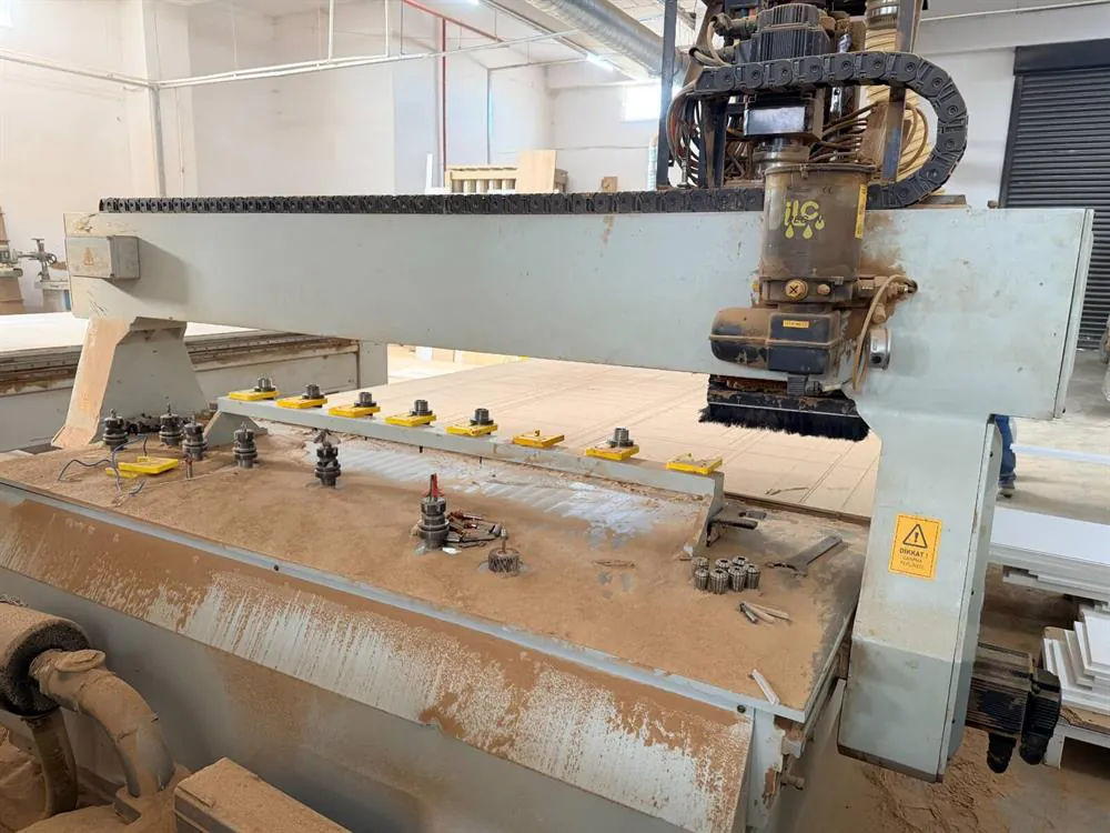 Megatron Cnc 2128 Düz Tabla CNC Router (2018) — 6/12