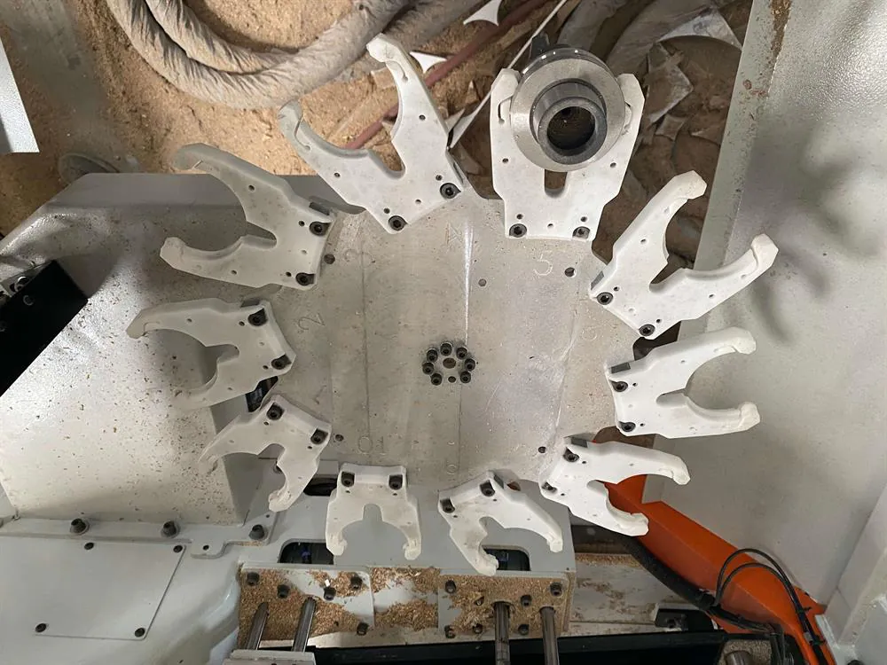 Poyraz Süper Vigor 2136 CNC Nesting Makinesi (2022) — 16/18