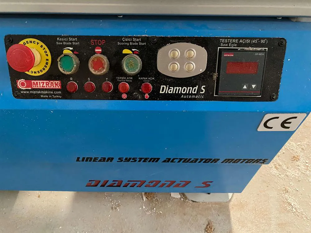 Mızrak Makine Mzk 3200 Diamond S Çizicili Yatar Daire Testere (2021) — 8/9