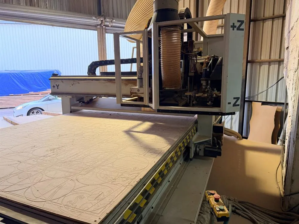 AES Raptor Cabinet 2136 CNC Nesting Makinesi (2013) — 12/25