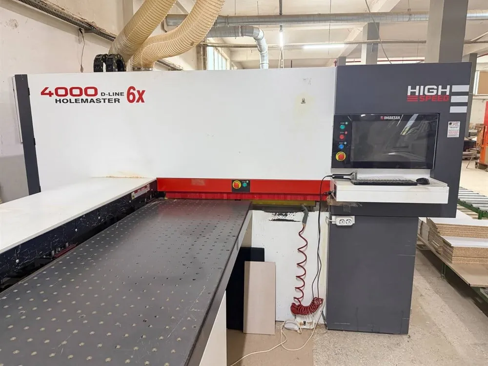 Omaksan 4000 D-Line 6X CNC Delik Makinesi (2022) — 6/13