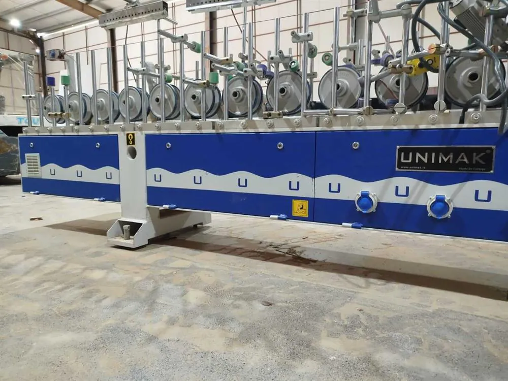 Unimak PW 35 F5 - E Ahşap Profil Sarma Makinesi (2016) — 4/7
