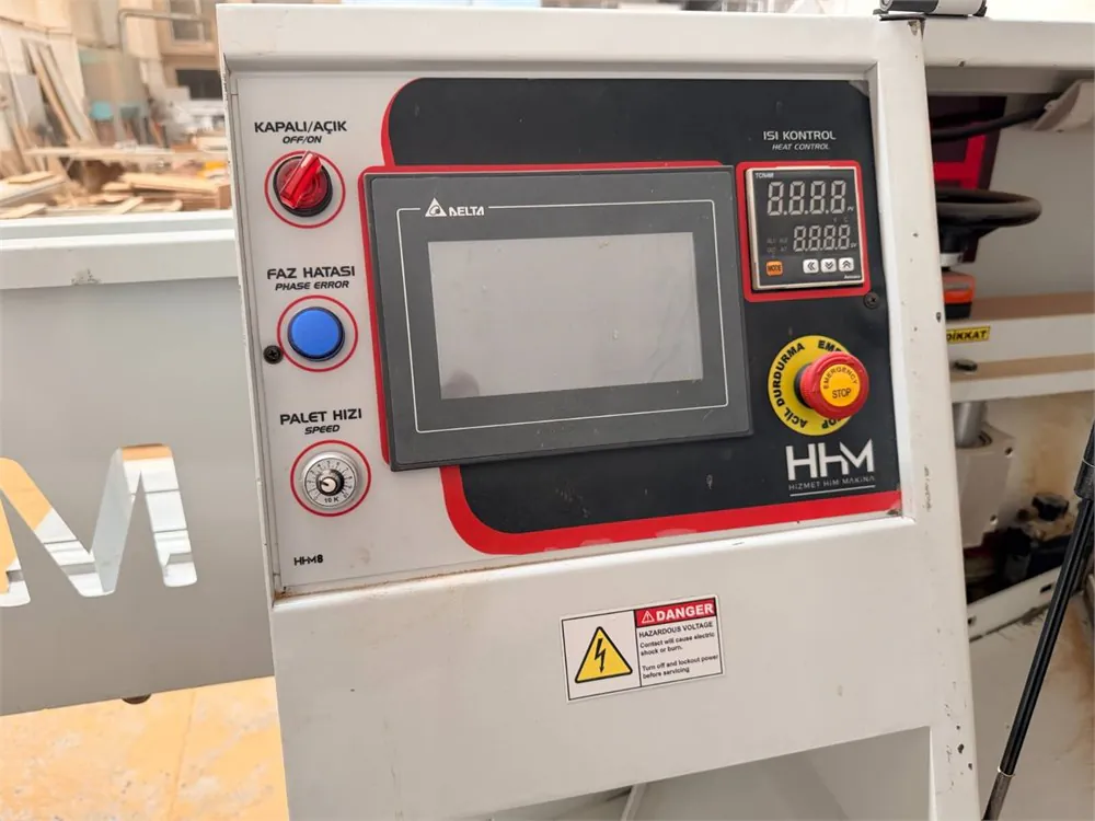 Hizmethim LMD 3520 Pervaz Yapıştırma Makinesi (2022) — 14/16