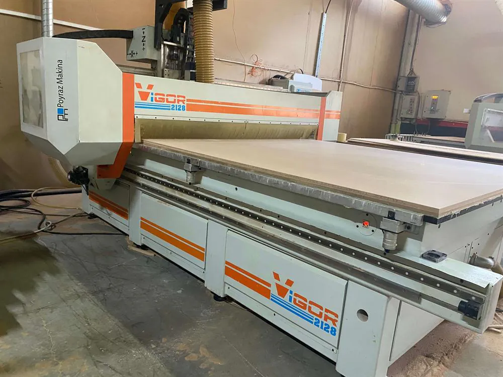 Poyraz Vigor 2128 Düz Tabla CNC Makinesi (2019) — 2/12