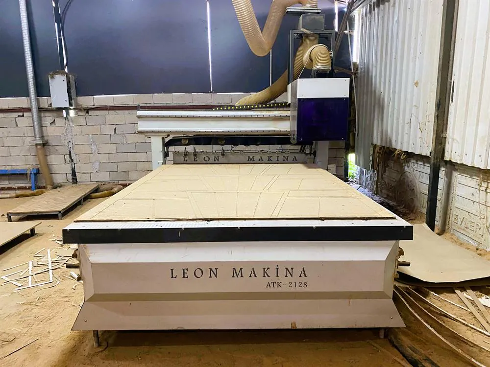 Leon 2128 Düz Tabla CNC Makinesi (2020) — 2/16