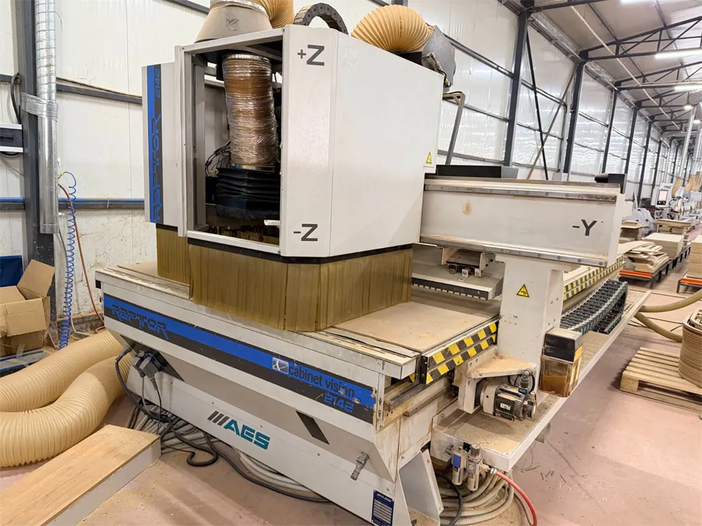 AES Raptor 2142 CNC Nesting Makinesi (2017) — 3/12