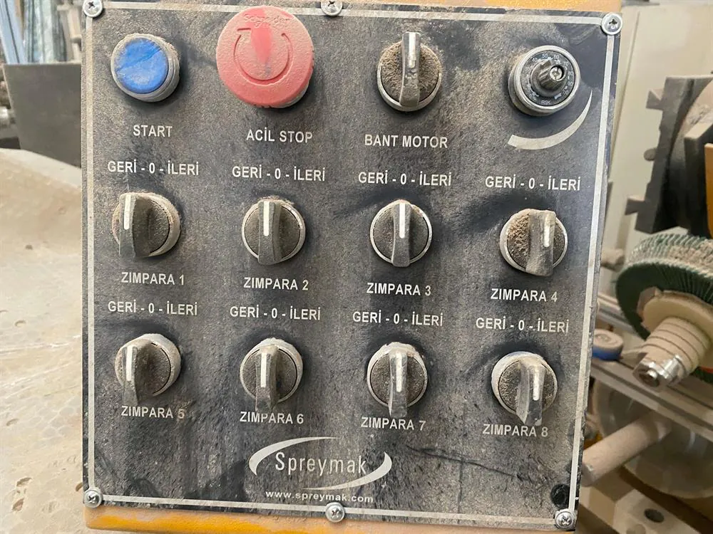 Spreymak Kasa Pervaz Zımpara Makinesi (2015) — 9/15
