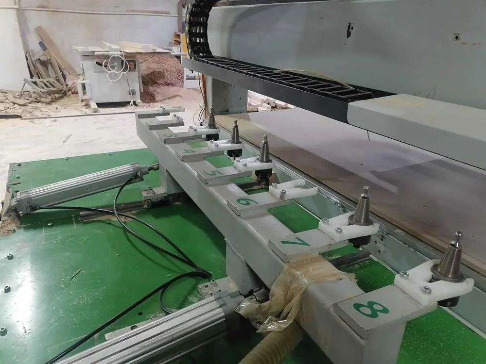Leon Makina 2136 Düz Tabla CNC Makinesi (2017) — 11/12