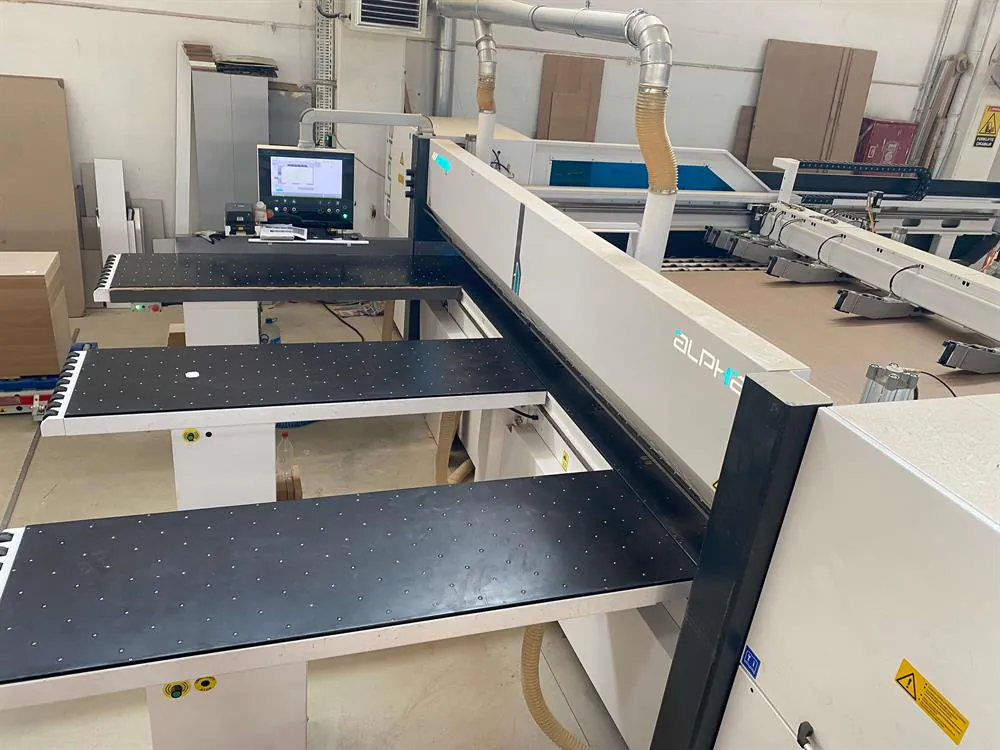 AES Alpha Ps 04 - 3800 Asansörlü Panel Ebatlama Makinesi (2022) — 7/15