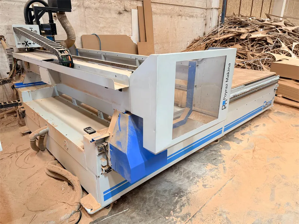 Poyraz Makina Drone 2128 Düz Tabla CNC Makinesi (2021) — 7/16