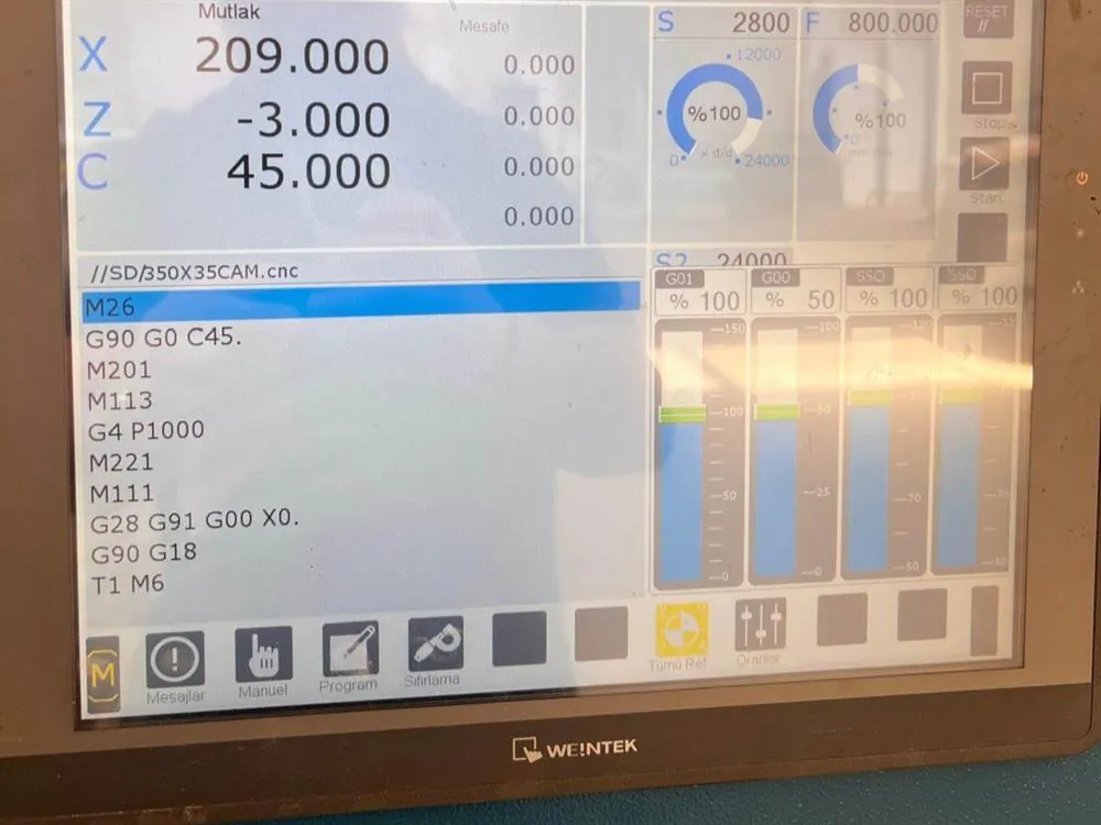 Nesto CNC Ahşap Torna (2018) — 10/10