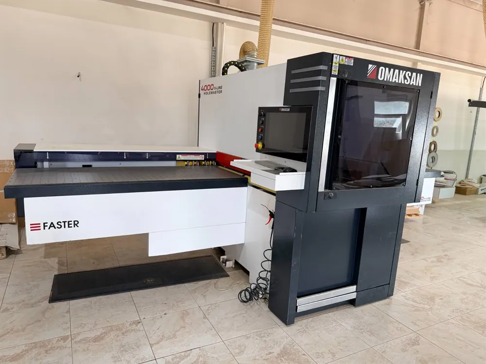 Omaksan 4000 X-Line CNC Delik Makinesi (2024) — 2/9