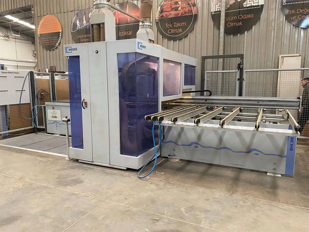 Homag Weeke BHX 500 CNC Delik Delme Makinesi (2009) — 5/17
