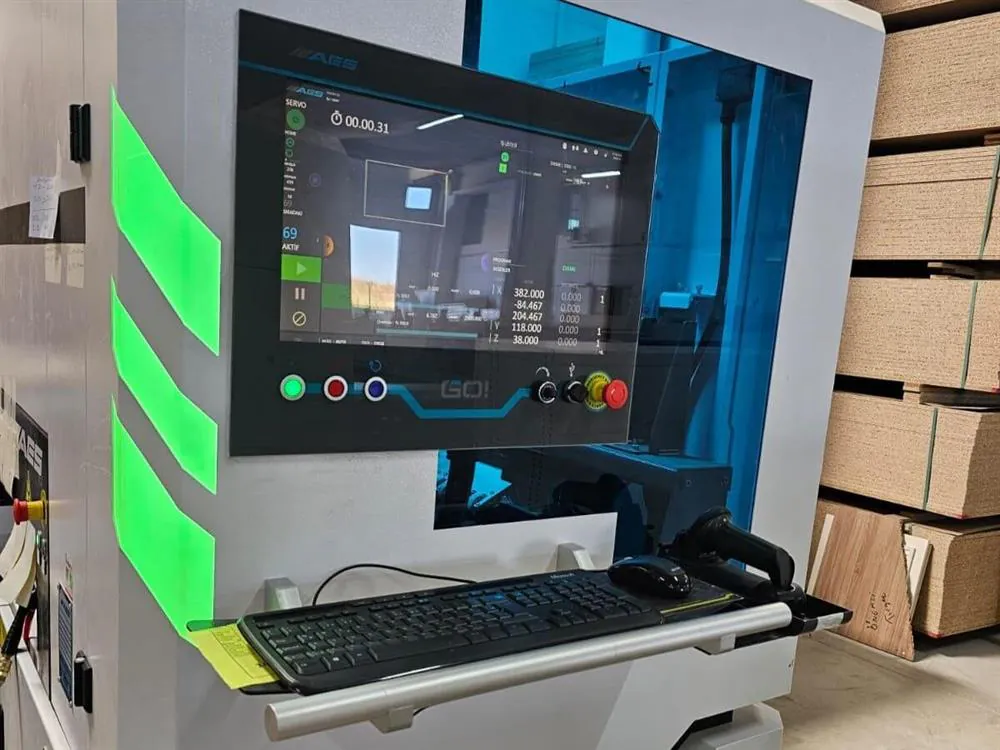 AES GO 1300 M ATC CNC Delik Makinesi (2021) — 7/10