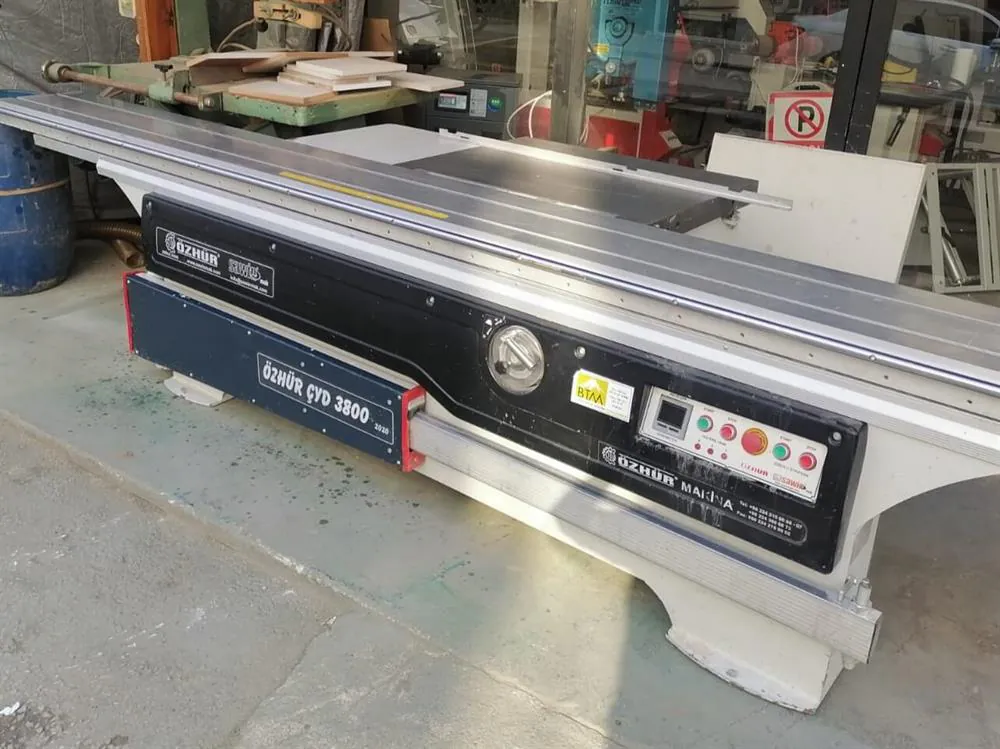 Özhür Makine 380 Çizerli Yatar Daire Testere (2020) — 7/8