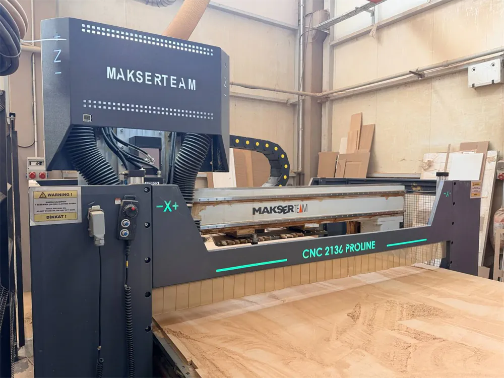 Makser Makine Proline 2136 CNC Nesting Makinesi (2019) — 5/9