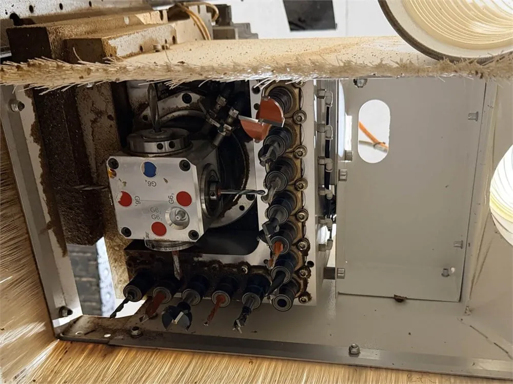 HOMAG Profi Bmg 512 /60/15/V/K Eğri Kenar Bantlama Cnc Makinesi (2018) — 11/12