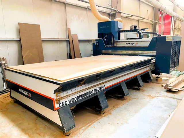 Makser Makine Proline 2136 Düz Tabla CNC Makinesi (2019)