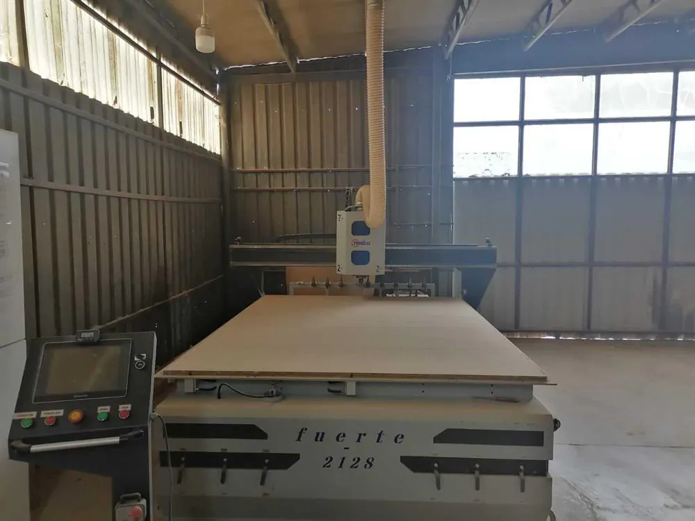 Nesto Fuerte 2128 Flat CNC Nesting Makinesi (2021) — 2/10