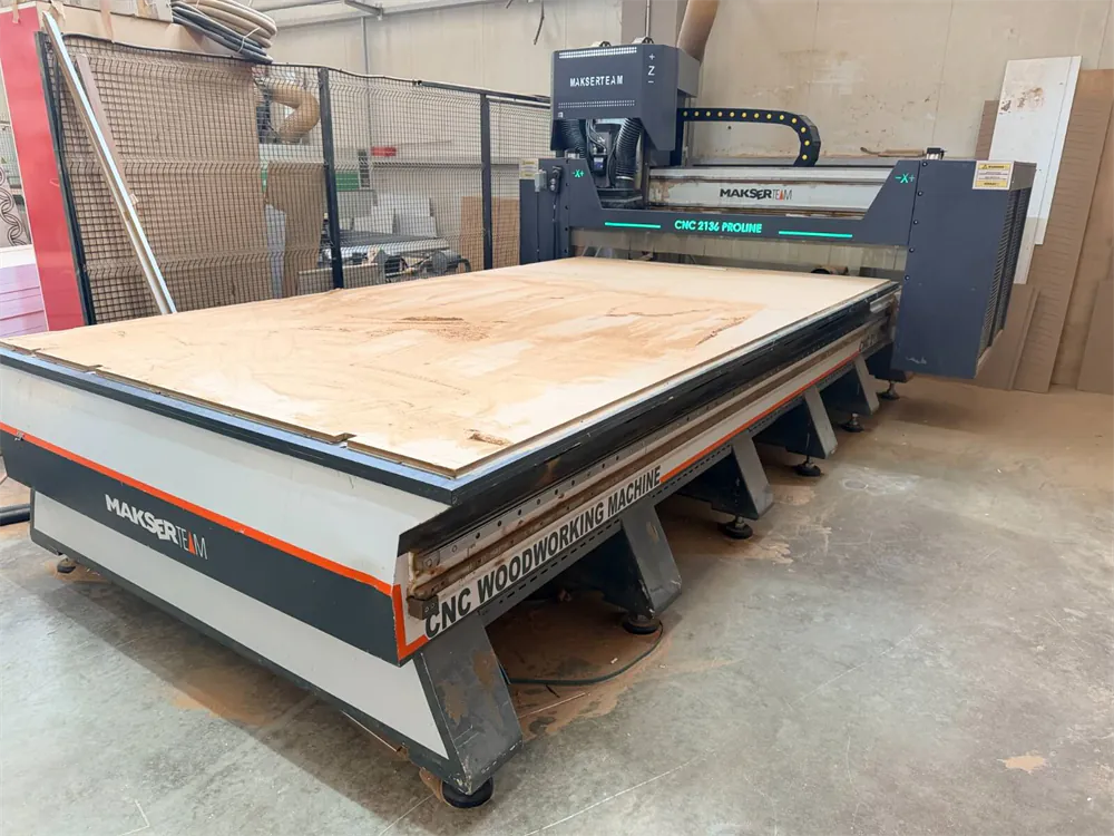 Makser Makine Proline 2136 CNC Nesting Makinesi (2019) — 2/9