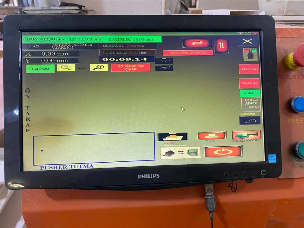 Omaksan Holemaster 100 SL CNC Delik Makinesi — 5/5