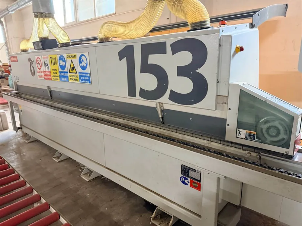 Turanlar T-EB 153 Otomatik Kenar Bantlama Makinesi (2021) — 2/13