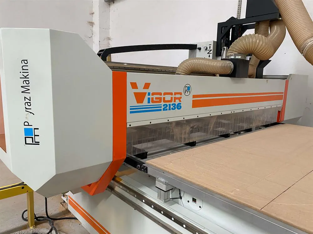 Poyraz CNC Vigor 2136 CNC Nesting Makinesi (2021) — 2/24