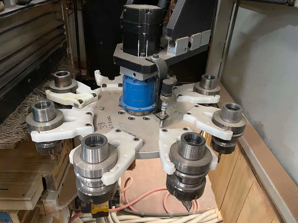 AES Raptor 2142 CNC Nesting Makinesi (2014) — 13/15
