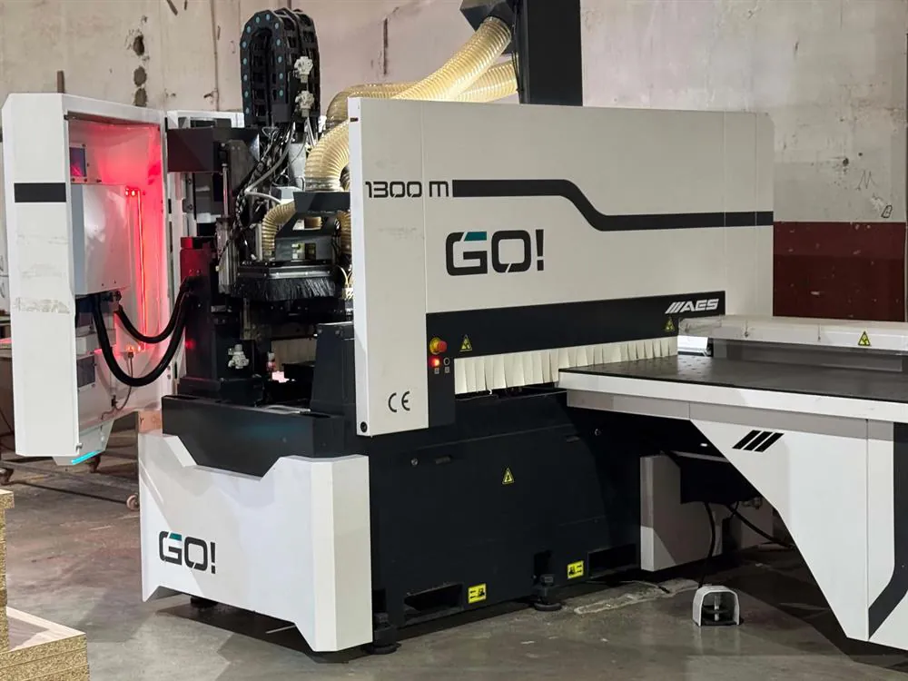 AES Go 1300-M CNC Delik Makinesi (2022) — 4/8