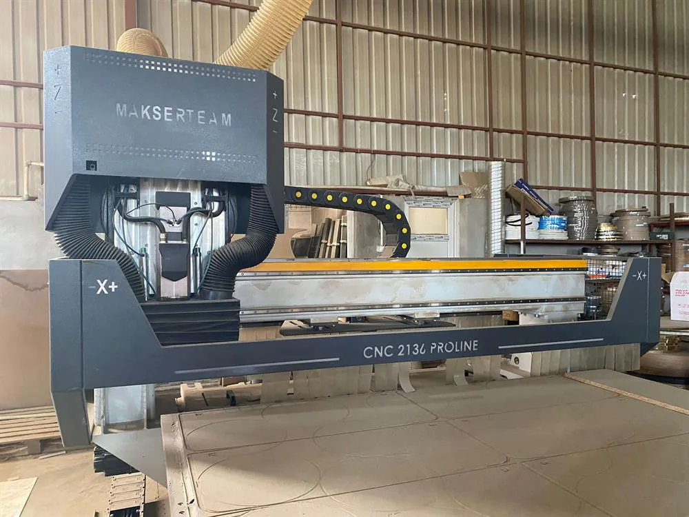 Makser Makine 2136 Proline Düz Tabla CNC Makinesi (2020) — 7/14