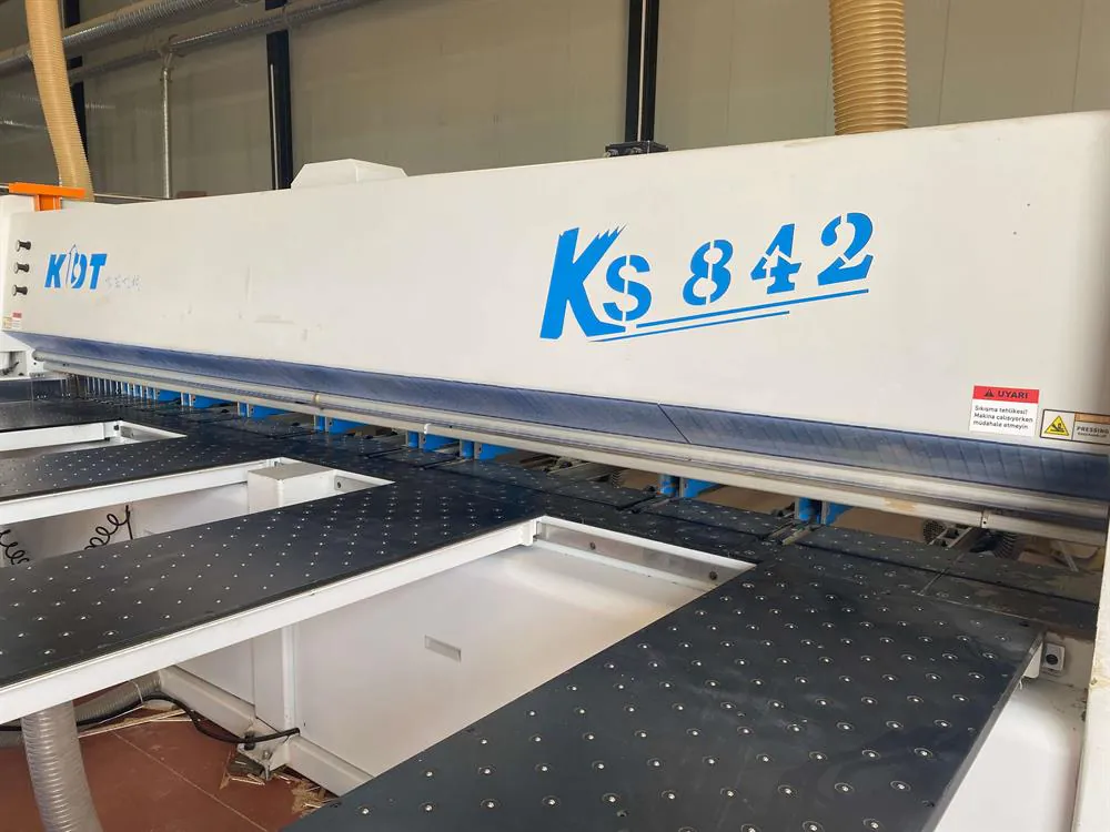 KDT KS 842 CP Önden Yüklemeli Panel Ebatlama Makinesi (2022) — 6/11