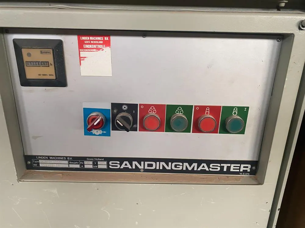 Sandingmaster SCSB2-1100 Kalibre Zımpara Makinesi — 9/10