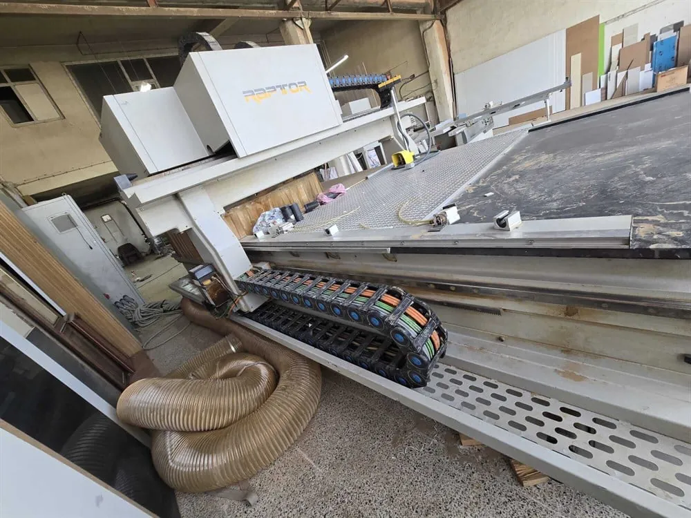 AES Raptor 2142 Düz Tabla CNC Router (2011) — 6/11