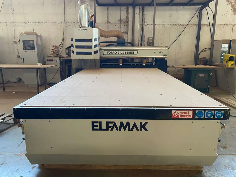 Elfamak Torro 2137 Düz Tabla CNC Router (2020) — 4/13