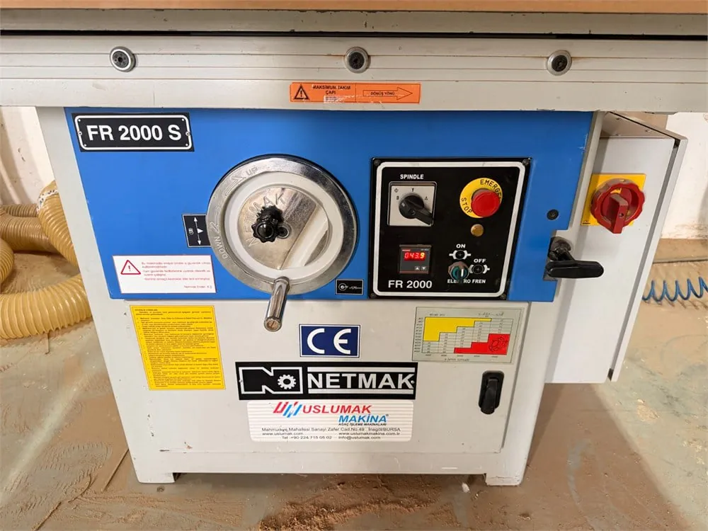 Netmak Fr 2000 S Freze Makinesi (2018) — 2/4
