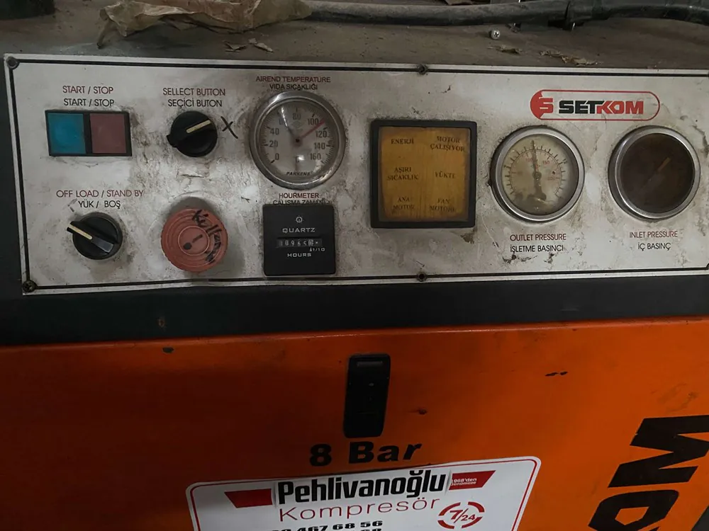 Setkom SVK 30 Vidalı Kompresör Takımı (2009) — 3/5
