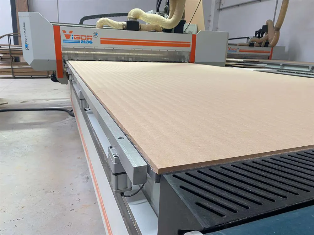 Poyraz CNC Vigor 2136 CNC Nesting Makinesi (2021) — 4/24